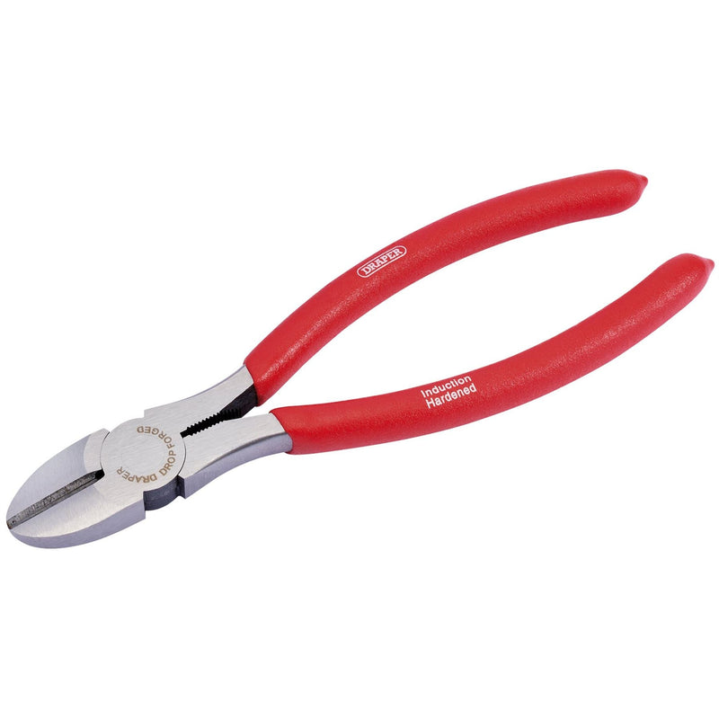 Draper Diagonal Side Cutter with PVC Dipped Handles, 190mm 68246 Draper - Dynamic Drive
