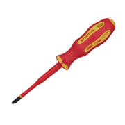 Draper XP1000 VDE Slimline Cross Slot Screwdriver, No.2 x 100mm 02164 Draper - Dynamic Drive