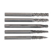 Sealey Micro Carbide Burr Set 5pc MCBSET01 Sealey - Dynamic Drive