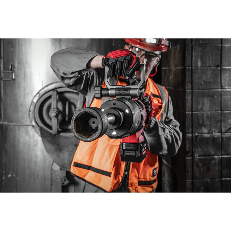 Milwaukee M18 FUEL ONE-KEY 1in. High Torque D-Handle Impact Wrench With Friction Ring And Extended Anvil Milwaukee - Dynamic Drive
