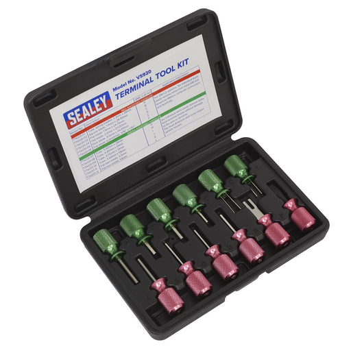Sealey Terminal Tool Kit 12pc VS920 Sealey - Dynamic Drive