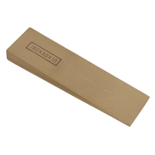 Sealey Wedge 180 x 50 x 19mm Non-Sparking NS121 Sealey - Dynamic Drive