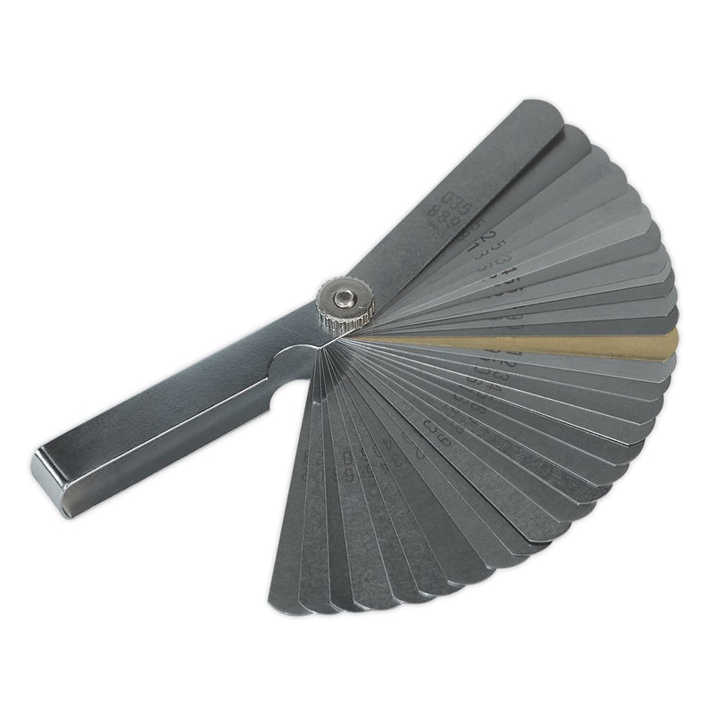 Sealey Feeler Gauge 32 Blade Dual Marked S0514 Sealey - Dynamic Drive