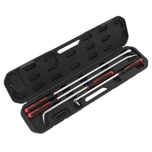 Sealey Pry Bar Set 4pc Heavy-Duty AK9100 Sealey  - Dynamic Drive