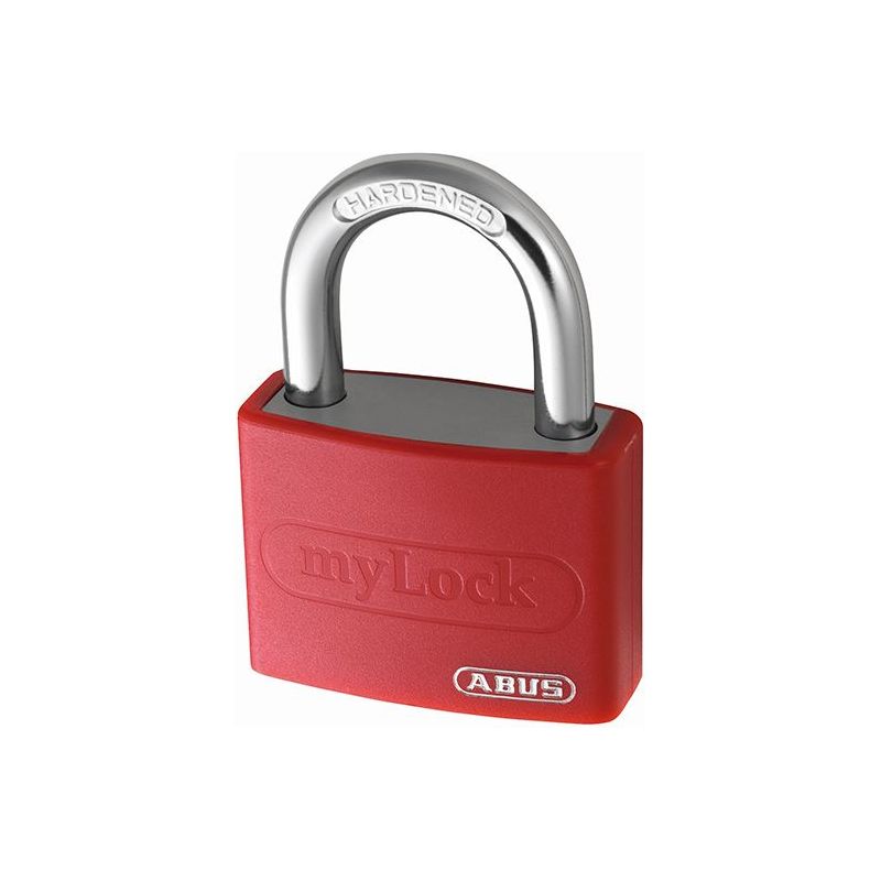 Abus Mechanical T65AL/40mm My Lock Aluminium Padlock Red ABUS Mechanical - Dynamic Drive