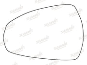 Summit Stick-On Standard Mirror Glass fits Audi A3 13 on LHS Summit - Dynamic Drive