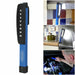 Ring 8 Led Mini Inspection Light Lamp Torch Pen With Pocket Clip & Magnet Ril50 Ring Automotive - Dynamic Drive