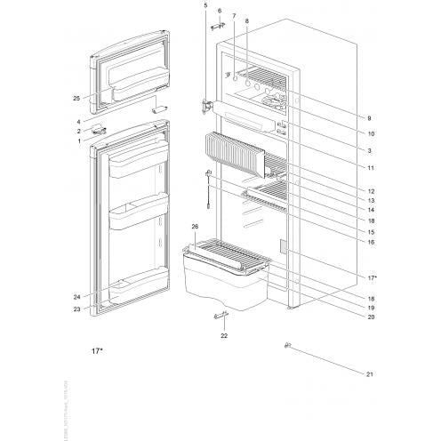 Thetford N4175 3-Way Caravan & Motorhome Fridge Freezer (Replaces N3175) Thetford - Dynamic Drive