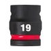 Milwaukee Hex Socket Shw 1/2 Skt Short 19mm 4932480313 Milwaukee - Dynamic Drive
