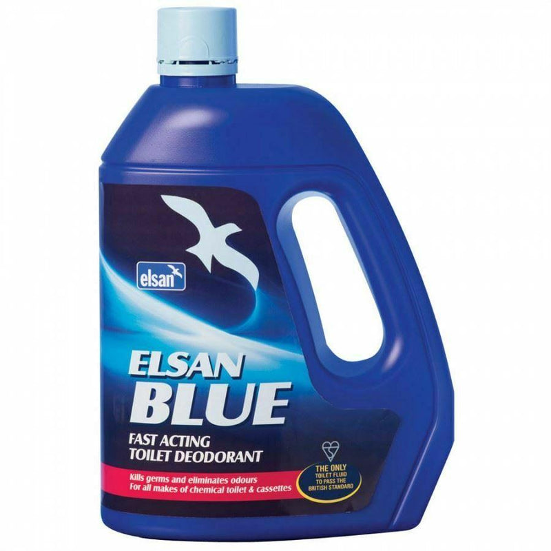 Elsan 2L Twin Pack Blue Toilet Chemical Fluid Elsan  - Dynamic Drive