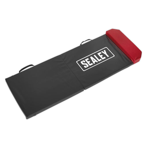 Sealey Folding Mechanic's Mat with Headrest VS860 Sealey - Dynamic Drive