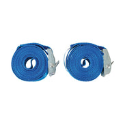Silverline Cam Buckle Tie Down Strap 2.5m x 25mm 2pk 2.5m x 25mm Silverline - Dynamic Drive