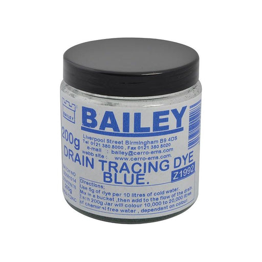 Bailey Products 1992 Drain Tracing Dye - Blue Bailey Products - Dynamic Drive