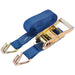 Draper Heavy Duty Ratcheting Tie Down Straps, 6m x 38mm, 750kg 16263 Draper - Dynamic Drive