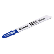 Sealey Jigsaw Blade Metal 75mm 21tpi Pack of 5 SJBT118AF Sealey - Dynamic Drive