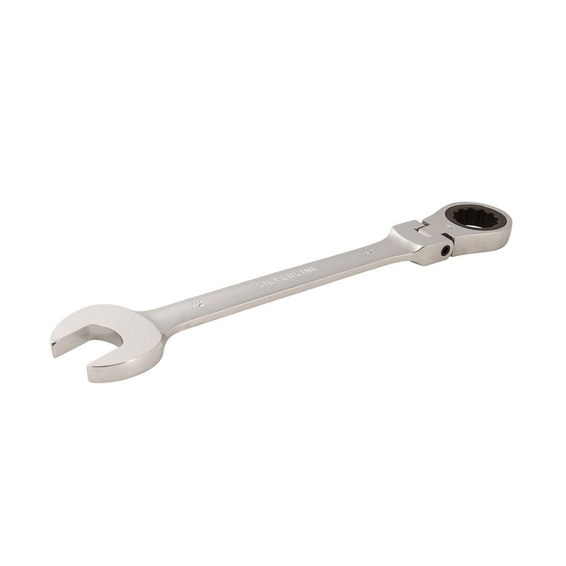 Silverline Flexible Head Ratchet Spanner 32mm Silverline - Dynamic Drive