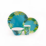 16 Piece Jungle Melamine Tableware Set Summit  - Dynamic Drive