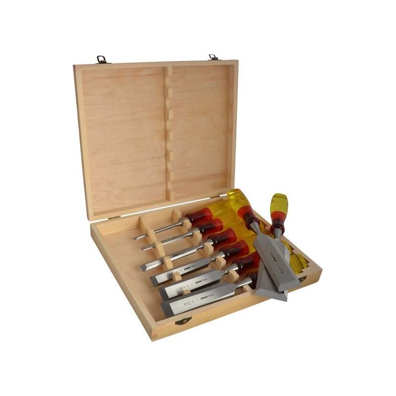 Irwin® Marples® M373 Bevel Edge Chisel Splitproof Handle Set, 8 Piece IRWIN® Marples® - Dynamic Drive