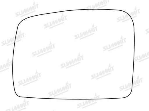 Summit Stick-On Standard Mirror Glass fits Land Rover Range Rover 08 on LHS Summit - Dynamic Drive