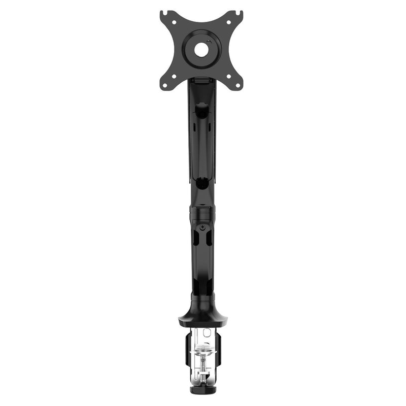Dellonda Adjustable Single Monitor Arm with 360 Rotation - Black DH24 Dellonda - Dynamic Drive