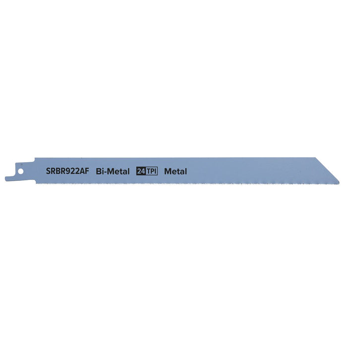 Sealey Reciprocating Saw Blade Metal 230mm 24tpi Pack of 5 SRBR922AF Sealey - Dynamic Drive