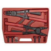 Sealey Circlip Pliers Set Internal/External 400mm Heavy-Duty Sealey  - Dynamic Drive