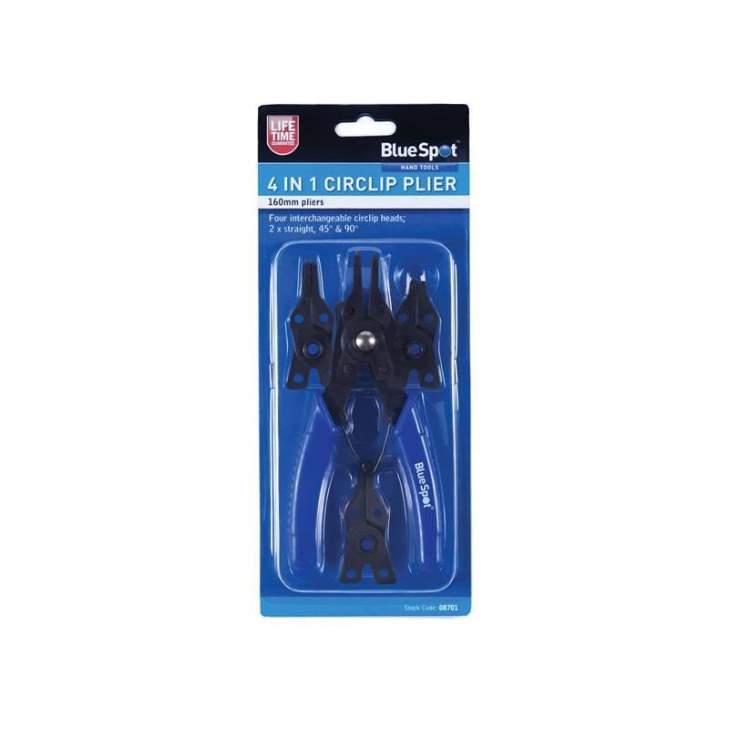 Bluespot Tools 4-in-1 Circlip Pliers BlueSpot Tools - Dynamic Drive