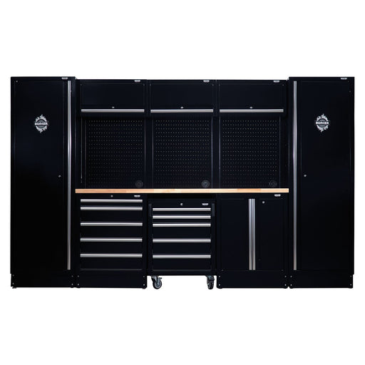 Draper BUNKER Modular Storage Combo with Hardwood Worktop (16 Piece) 04398 Draper - Dynamic Drive