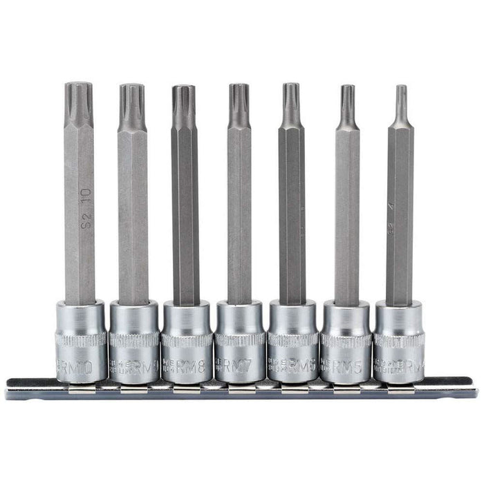 Draper Ribe Socket Bit Set, 3/8" Sq. Dr. (7 Piece) 16344 Draper - Dynamic Drive