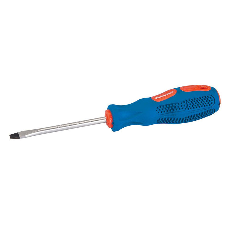 Silverline General Purpose Screwdriver Slotted Flared 5 x 75mm Silverline - Dynamic Drive