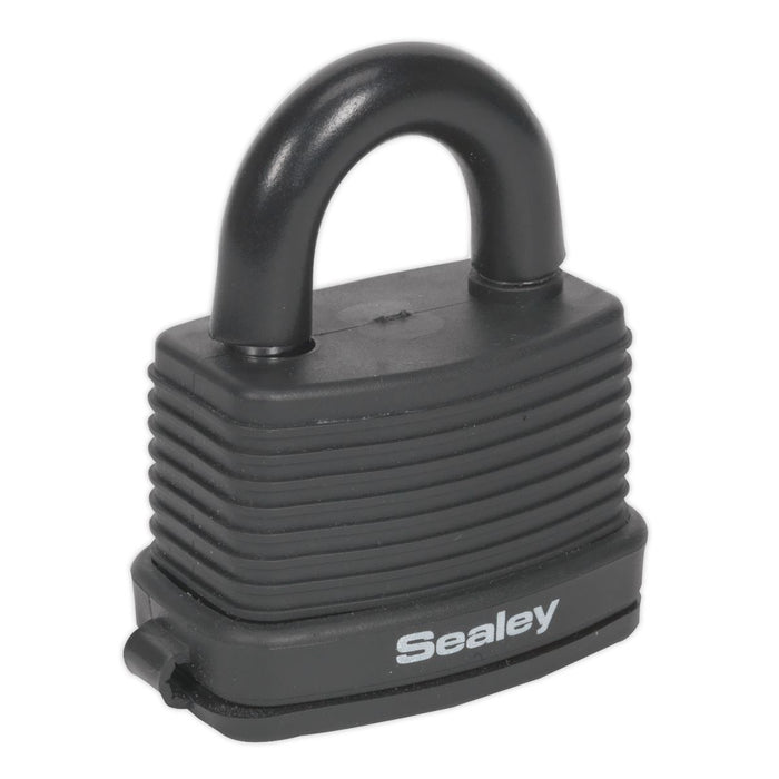 Sealey Steel Body Weatherproof Combination Padlock 48mm PL302CW Sealey - Dynamic Drive