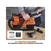 Evolution R11VAC-Li EXT Wet & Dry Vacuum Cleaner 18V Bare Unit Evolution - Dynamic Drive