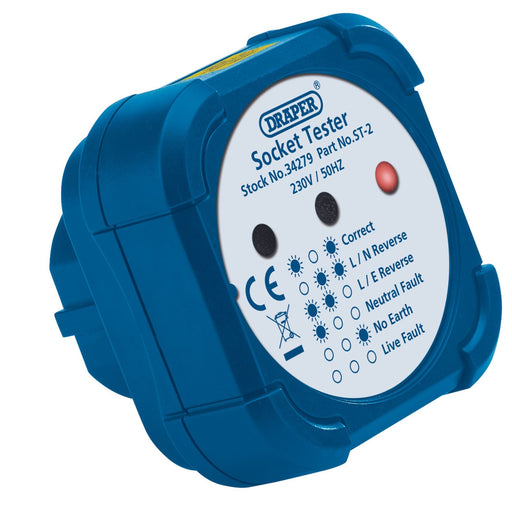 Draper Socket Tester, 13A 34279 Draper - Dynamic Drive