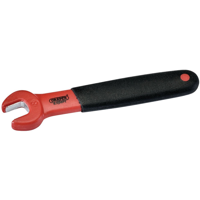 Draper VDE Approved Fully Insulated Open End Spanner, 8mm 99466 Draper - Dynamic Drive