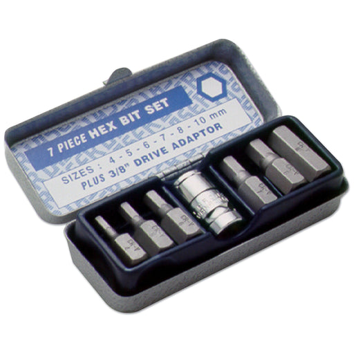 Laser Hex Bit Set 7pc 0593 Laser - Dynamic Drive