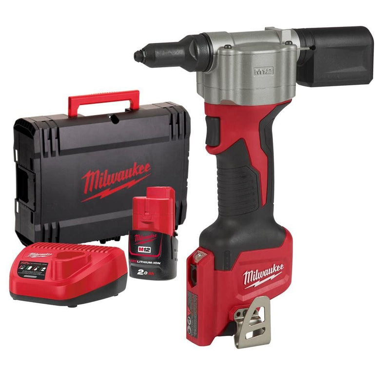 Milwaukee M12 Pop Rivet Tool (Kit) 4933464406 Milwaukee - Dynamic Drive