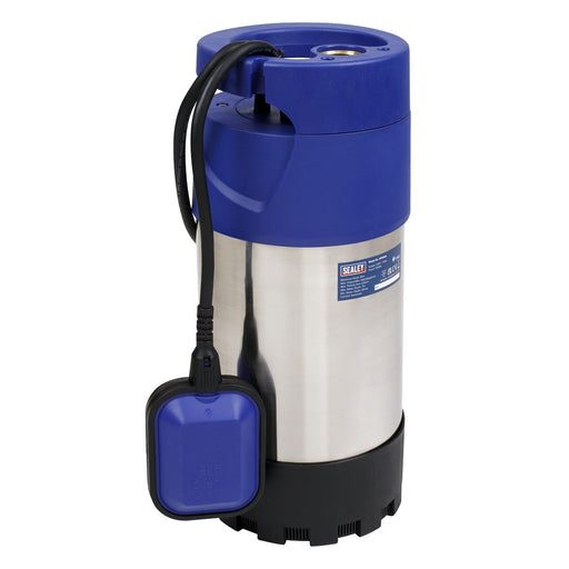 Sealey Submersible S/Less Water Pump Auto 92ltr/min 40m Head 230V WPS92A Sealey  - Dynamic Drive