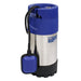 Sealey Submersible S/Less Water Pump Auto 92ltr/min 40m Head 230V WPS92A Sealey  - Dynamic Drive