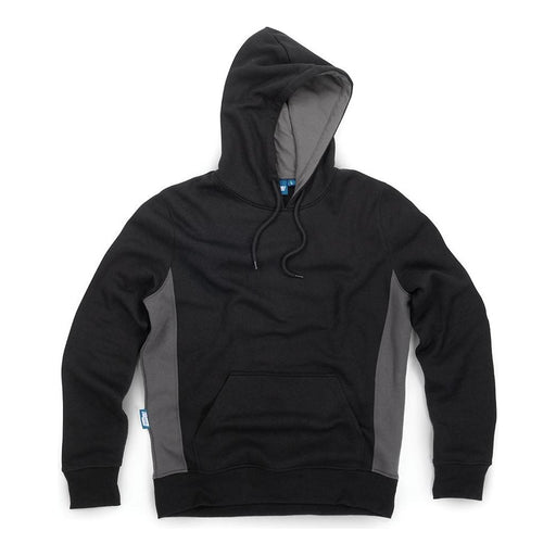 Tough Grit 2-Tone Hoodie Black / Charcoal XL Tough Grit - Dynamic Drive