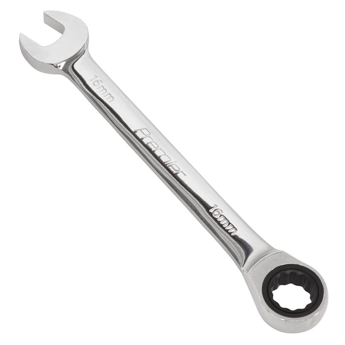 Sealey Ratchet Combination Spanner 16mm RCW16 Sealey - Dynamic Drive
