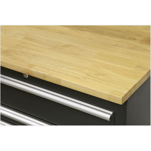Sealey Hardwood Worktop 1550mm APMS07 Sealey - Dynamic Drive