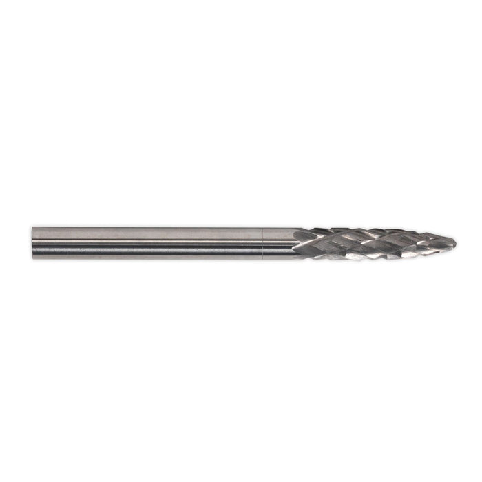 Sealey Micro Carbide Burr Ball Nose Tree Pack of 3 MCB006 Sealey - Dynamic Drive