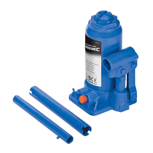 Silverline Hydraulic Bottle Jack 6 Tonne Silverline - Dynamic Drive