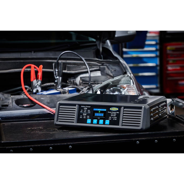 Ring Smart Charge Pro 100A 12/24V Ring Automotive - Dynamic Drive
