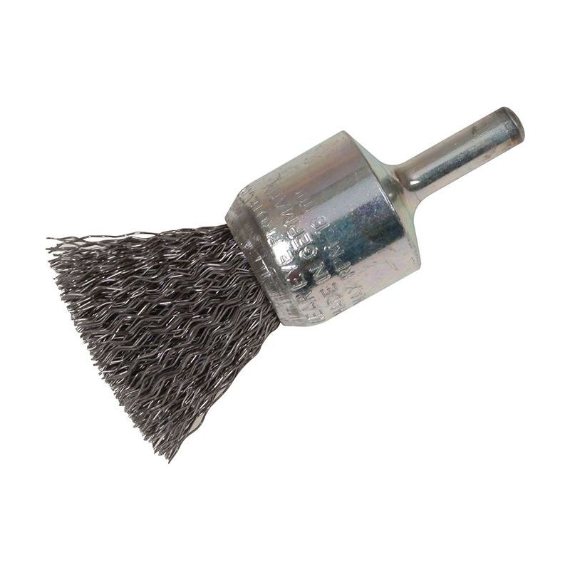 Lessmann End Brush with Shank 23/22 x 25mm, 0.30 Steel Wire Lessmann - Dynamic Drive