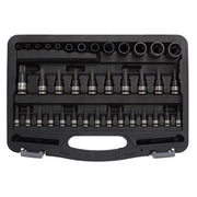 Sealey TRX-Star* Socket & Security Socket Bit Set 38pc 1/4" 3/8" & 1/2"Sq Drive Sealey  - Dynamic Drive