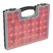 Sealey Parts Storage Case with 20 Removable Compartments APAS2R Sealey - Dynamic Drive