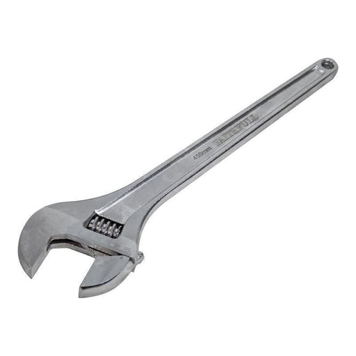 Faithfull Chrome Adjustable Spanner 450mm (18in) Faithfull - Dynamic Drive