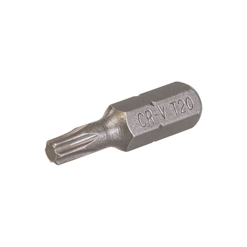 Silverline T20 Cr-V 6150 Screwdriver Bits 30pk T20 Silverline - Dynamic Drive
