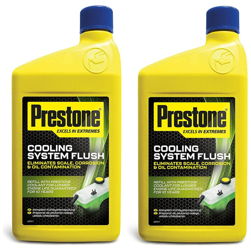 2x Prestone Cooling System Flush Eliminates Scale Corrosion & Oil Contamination Prestone  - Dynamic Drive